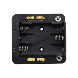 Keyestudio Micro bit Mini Servo Shield con soporte para batería, para Microbit Robot Car, sin placa de microbits