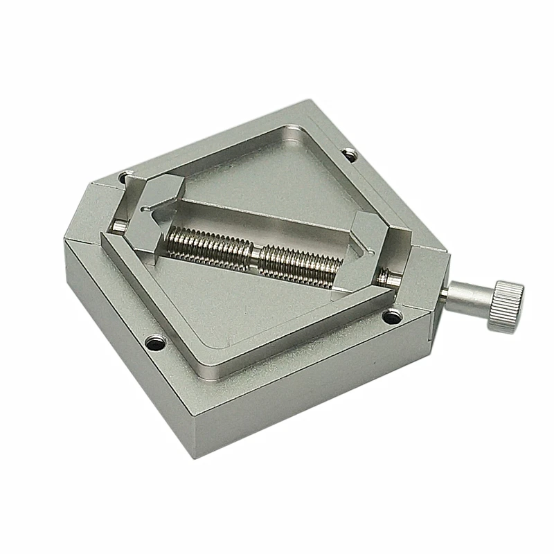 Silver Accurate Aluminum 90mm BGA Reballing Station Foxture Jig For PCB Chip 