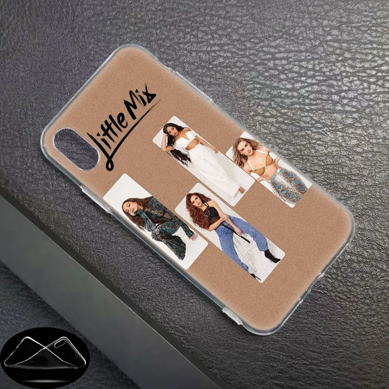 Роскошный мягкий силиконовый чехол для телефона Little mix Apple iPhone 11 Pro XS Max X XR 6 6S 7 8 Plus 5