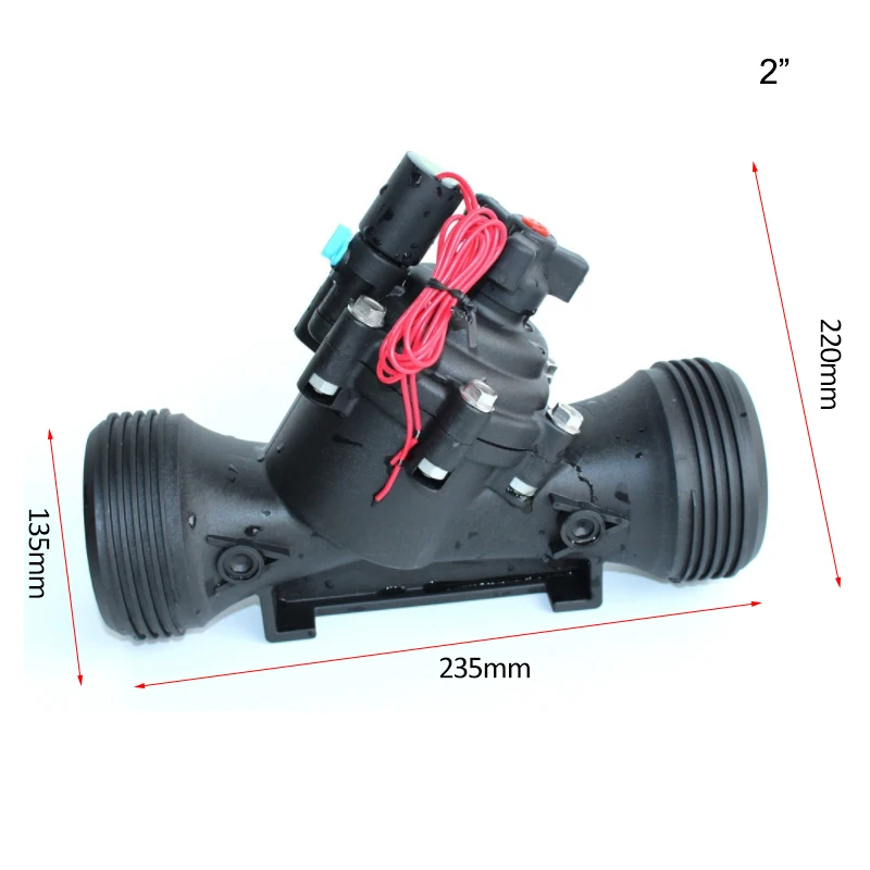 3/4 "1" 1-1/4 "1-1/2" wasser Magnetventil Für Bewässerung 220VAC 24VDC 24VAC 110VDC DC Rast Für Landwirtschaft Bewässerung – Detail 6