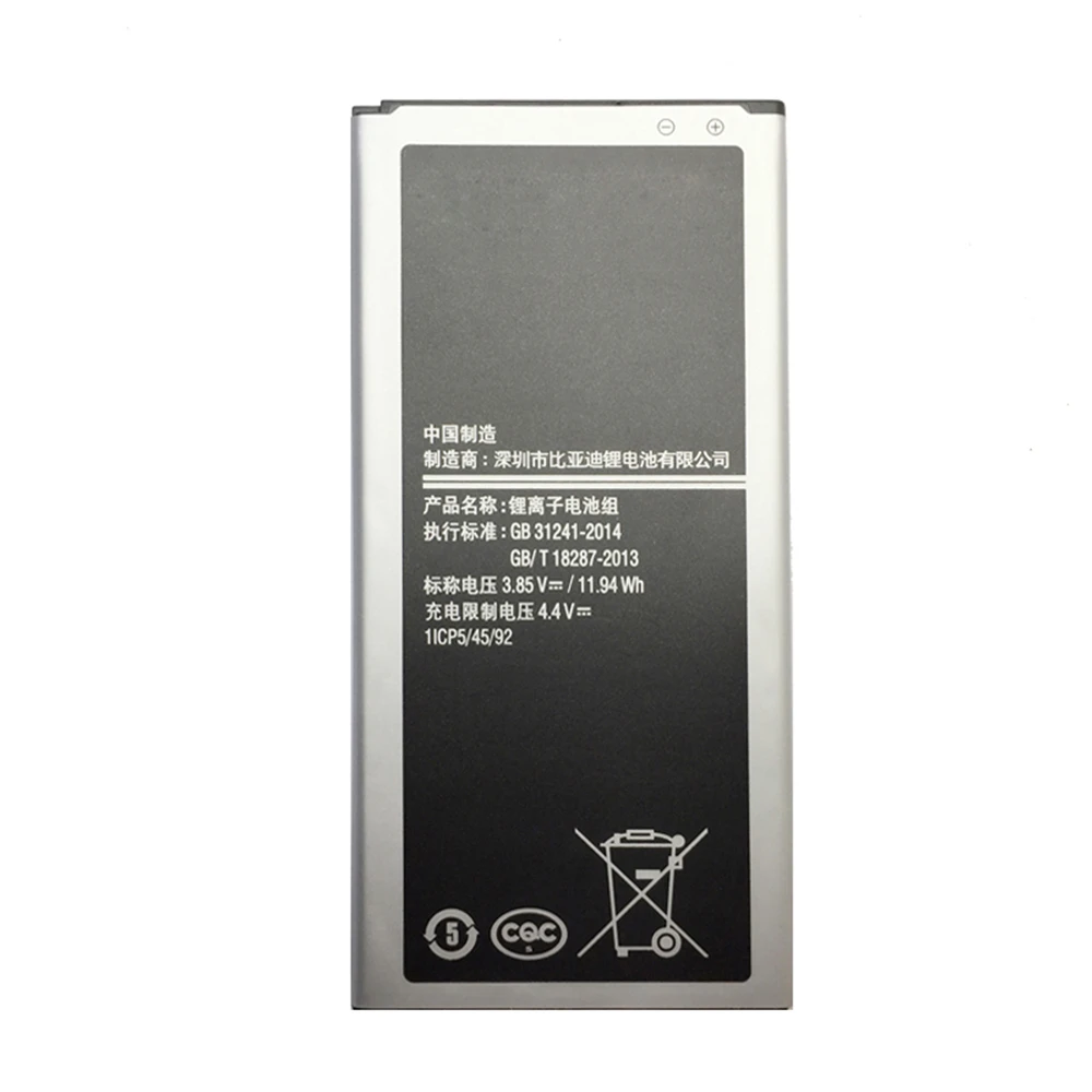 Полимерный литий-ионный аккумулятор Батарея для Samsung Galaxy J5 Edition J510 J510F J510G J5109 J5108 Замена Батарея EB-BJ510CBE 3100 мА-ч
