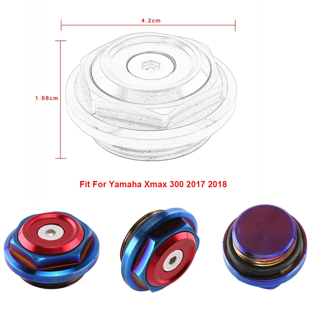 Dazzling Engine Cover Easy Install Decorative Cap Cnc Aluminum Alloy Motorcycle Accessories For Yamaha Xmax 300 2017 2018 Covers Ornamental Mouldings Aliexpress