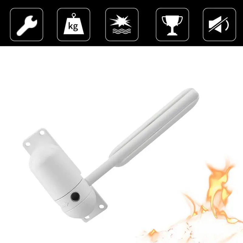 drop Shipping 1 Set Mini Auto Closing Adjustable Mini Gate Screen Surface Fire Rated Spring Door Closers