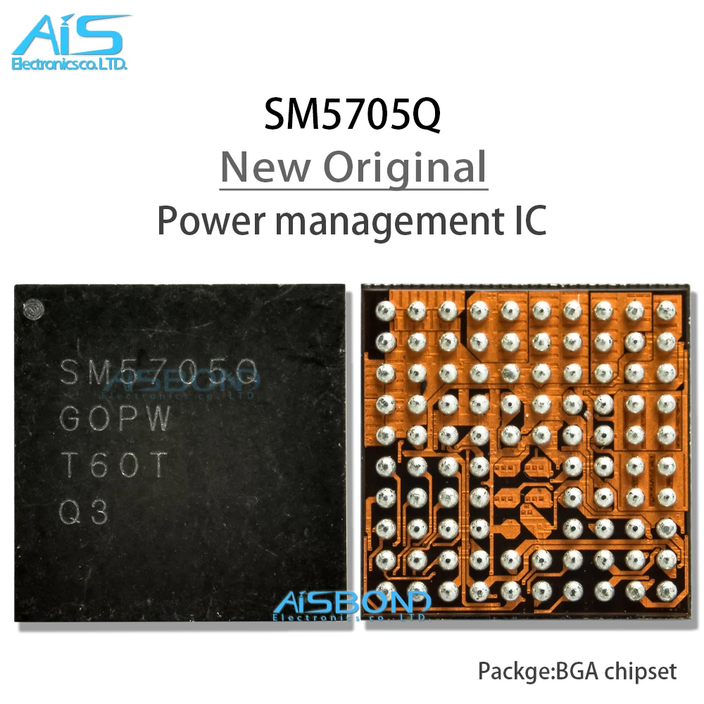

5 шт./лот новый оригинальный SM5705 SM5705Q управление питанием для SAMSUNG Зарядное устройство USB IC BGA чипсет