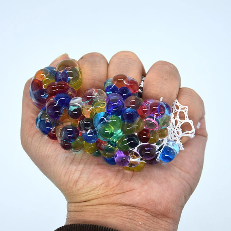 Large multicolor Горячие вентиляционные сдавливаемые Игрушки для маленьких детей, взрослых мальчиков и девочек, пальмовые силы, тренировка, курица, черепаха, динозавр, ежик, виноград, разнообразие дизайна - Цвет: Large multicolor