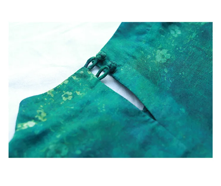 LZJN 2019 Women Autumn Long Sleeve Dress Floral Printed Belt Waist Long Dress Vestido Loose Robe with Pockets and Cotton Lining (5)