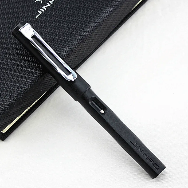 Ручка перьевая матовая 0 5 мм Черная|fountain pen|quality fountain penscaneta caneta |