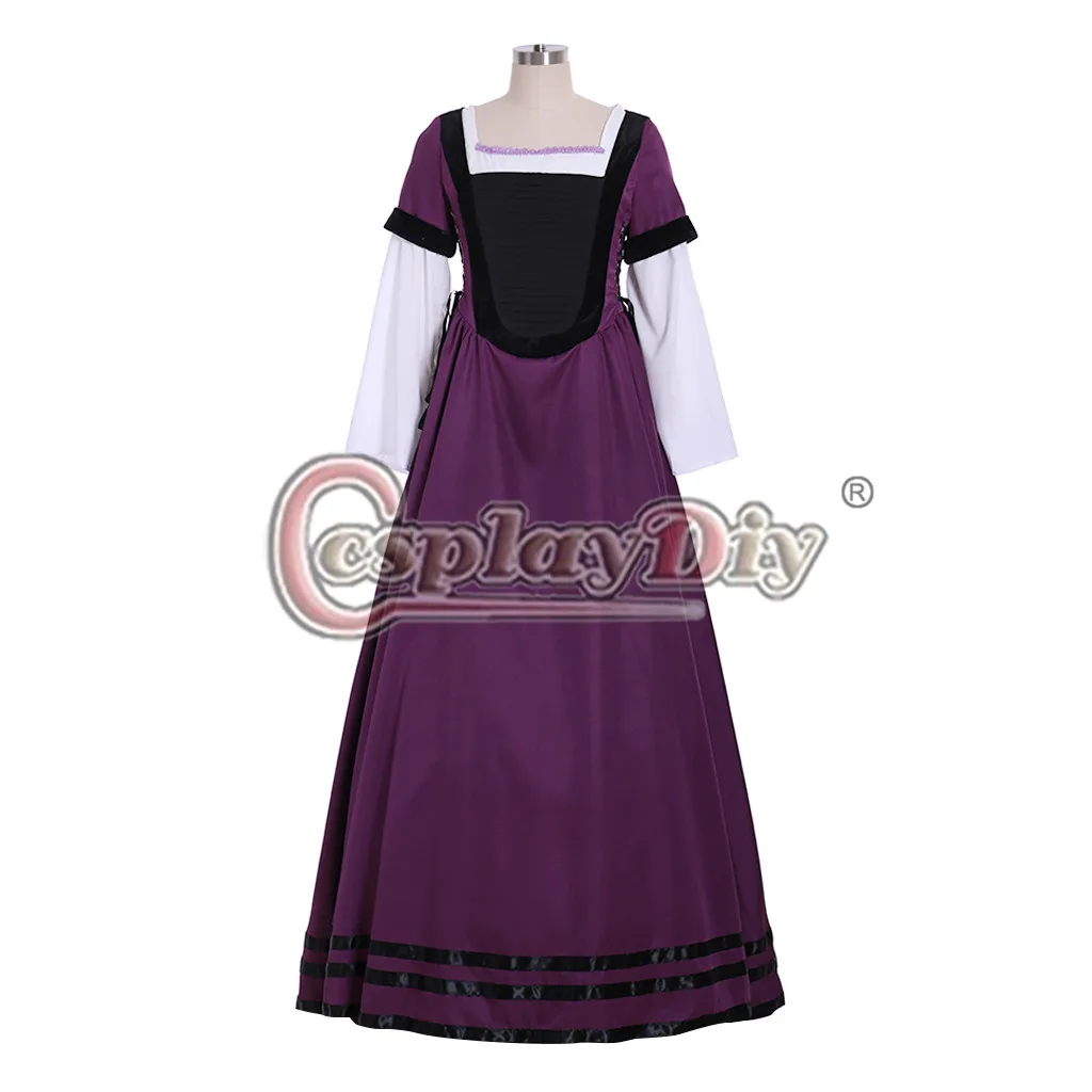Cosplaydiy сделанная на заказ средневековая одежда для взрослых викторианское средневековое боковое платье на шнуровке Ренессанс викторианское платье L320