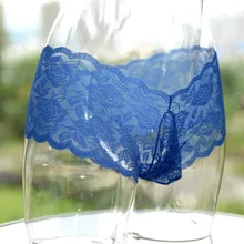 Мужское сексуальное порно Нижнее белье Мужские экзотические Кружева пенис выпуклый мешковатый трусики мужские гей нижнее белье Прозрачный Фетиш игривые трусики