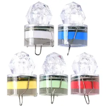 

1Pcs Waterproof LED Deep Sea Night Fishing Underwater Trap Diamond Fishing Lights Flash Bait strobe Fish Lamp Peche