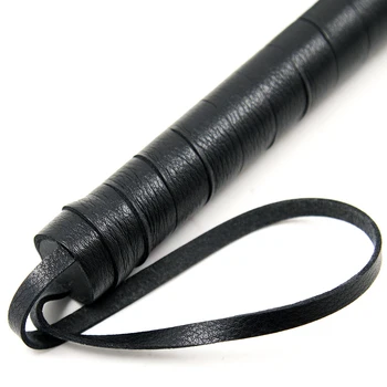 Hot BDSM Leather Tassel Whip Fetish Flogger Sex Spanking Paddle Riding Crop Horse Whip Slave Bondage SM Game Sex Toys For Couple 4