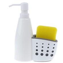 6,30x8,27 дюйма 2 в 1 16x21 см Диспенсер Коробка для хранения жидкого моющего средства губка дренажная доска мыло держатель