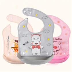Bavoir de riz détachable pour bébé, bavoir imperméable pour enfants, serviette de salive, grands bavoirs pour nouveau nés, 1 pièce 