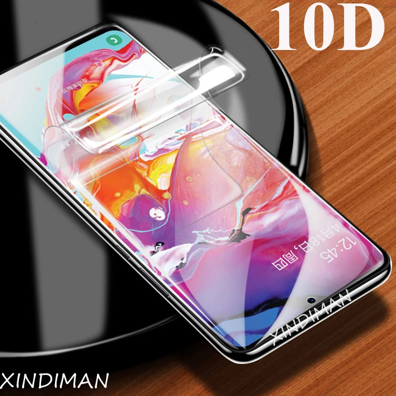 10D спереди гидрогель пленка для samsung Galaxy A8 A8plus M10 M20 M30 задних защитных плёнок