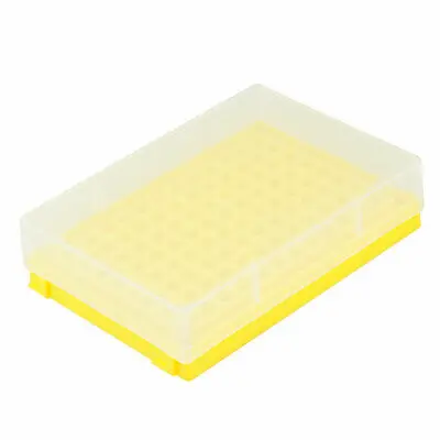 Plastic Rectangular 96 Positions Laboratory 0.2ml Centrifuge Tube Case Box |