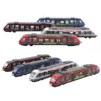 

Train High Speed Simulation Rail Alloy Railway Model Rail Random Color Cars Toys for Kids Children Gift Supplies