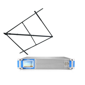 

FMT-80T 80W Radio broadcasting FM Transmitter Studio on air RDS + CP100 Circularly Polarized Antenna + coaxial cable