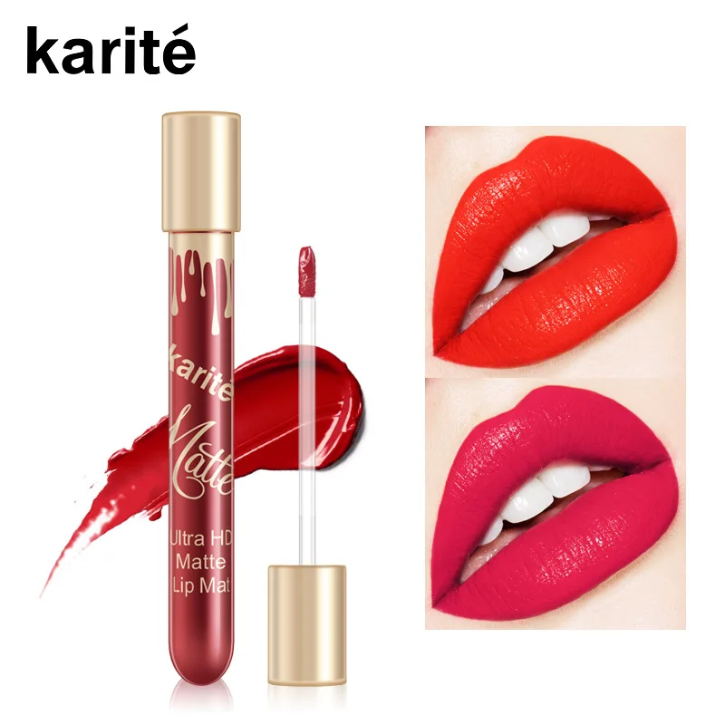 Бренд Kissbeauty, матовая помада с длительным эффектом увлажнения, блеск для губ, окрашенная жидкая помада для макияжа, водостойкая
