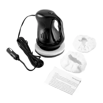 

KUPX Second Generation Cigarette Lighter Socket Powered Waxing Machine Car Polishing Machine 12V Electric Car Polisher
