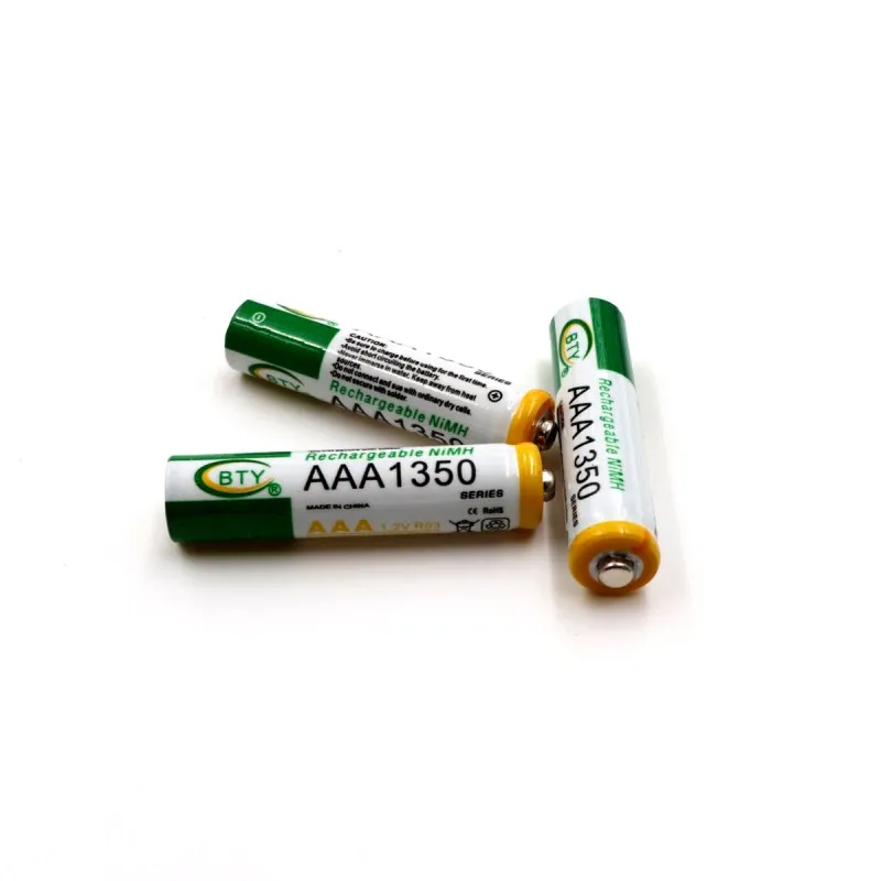 Лот 1800mAh Ni-MH AAA 1350 батареи 1,2 V перезаряжаемые батареи Ni-MH батареи для камеры, игрушки светодиодный фонарь