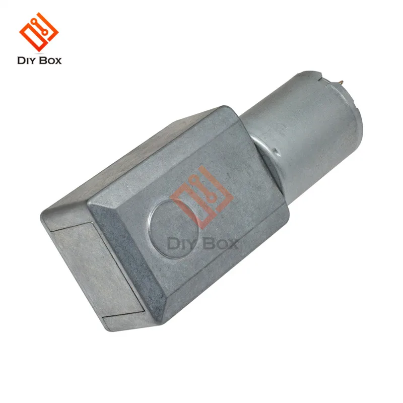 

DC 12V 4632-370 Worm Gear Reduction Motor Worm Reversible High Torque Turbo Geared Motor Electric Gearbox Reducer