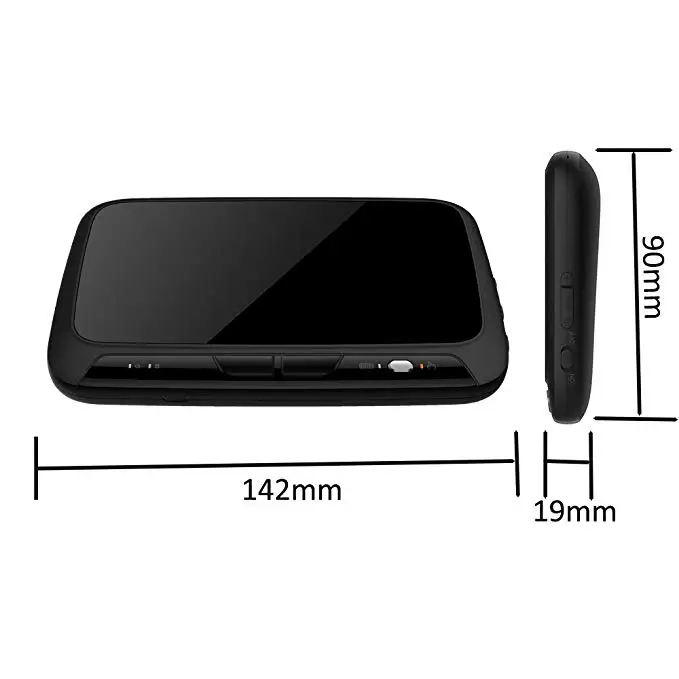 2,4G H18/H18+ мини беспроводная клавиатура с подсветкой полный экран Сенсорная панель Air mouse перезаряжаемый пульт дистанционного управления для ПК Android tv Box