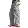 Large Size summer Men Cargo Pants Cotton Pocket Big size 8XL 9XL 3XL Summer Autumn Loose army green Casual Safari Style Pants 1