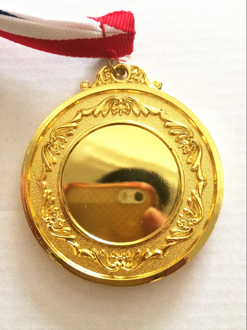 Общий стиль школьный спортивный медаль печать марка узор золото серебро бронза три цвета доступны