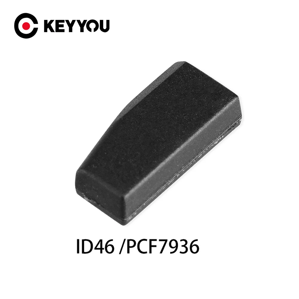 KEYYOU 10X Not Coded Car Key Blank Transponder Chip ID46 For Honda Hyundai Kia Mitsubishi Nissan Citroen Peugeot PCF7936 | Автомобили и