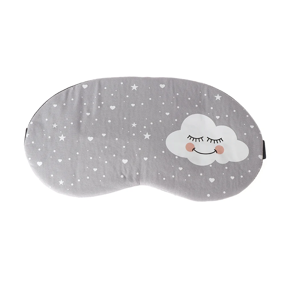 Милая мягкая 3d-маска для глаз с эффектом затенения, маска для сна, маска для век с изображением звездного неба, повязка на глаза, аксессуары для сна, инструменты для расслабления