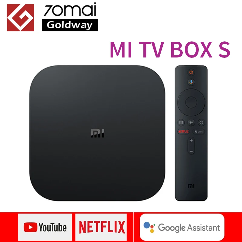 Global Version Xiaomi Mi Box S Tv Set Top Box 4k Ultra Hdmi Android 8.1 2g 8g Wifi Connection Netflix Google Tv Box Media Player - Set Top Box - AliExpress