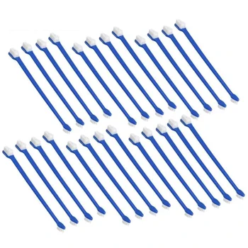 

50 Piece Cat Dog Pet Toothbrush Set Double Headed Convenient Finger Brushes for Safe Dog Cat Care