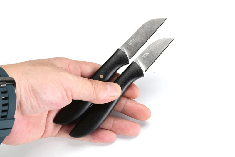 BOLTE маленький нож для фруктов M390 лезвие G10 ручка с фиксированным лезвием маленький прямой нож кожаная оболочка Открытый Отдых EDC ножи инструменты