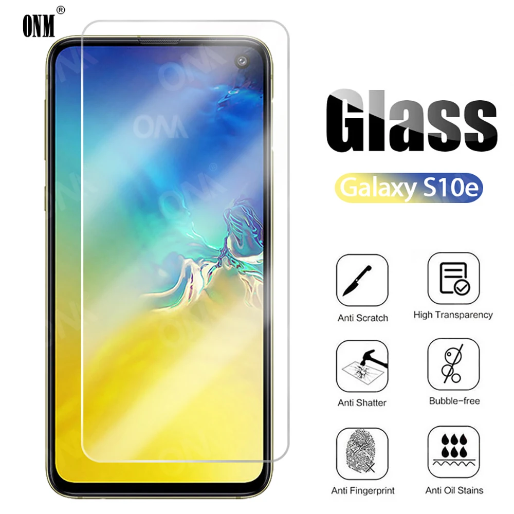 10 шт. S10e закаленное стекло для Samsung Galaxy Защита экрана Защитная стеклянная