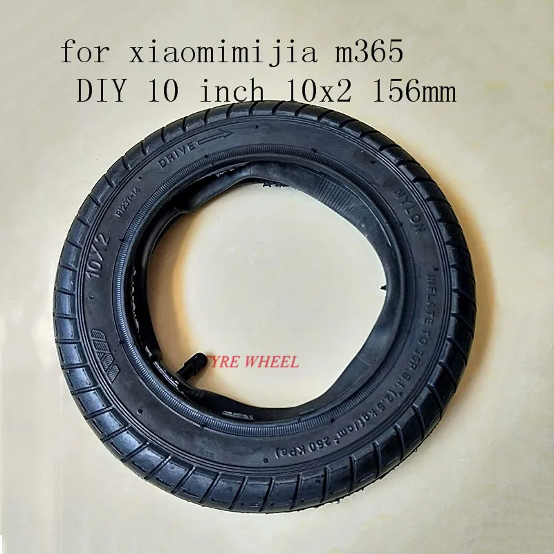Электрический скутер Xiaomi Mijia M365 10 дюймов Tire10x2 дюйма шина для колес скутера