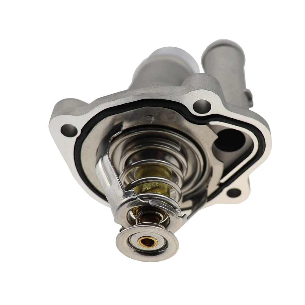 Thermostat Housing Cover Flange Engine Cooling Kit for Mazda Ford