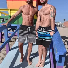 Шорты для плавания ming для мужчин, одежда для серфинга, Шорты для плавания, пляжные шорты, шорты для плавания, Повседневная пляжная одежда, плавки с принтом, Пляжные штаны# D