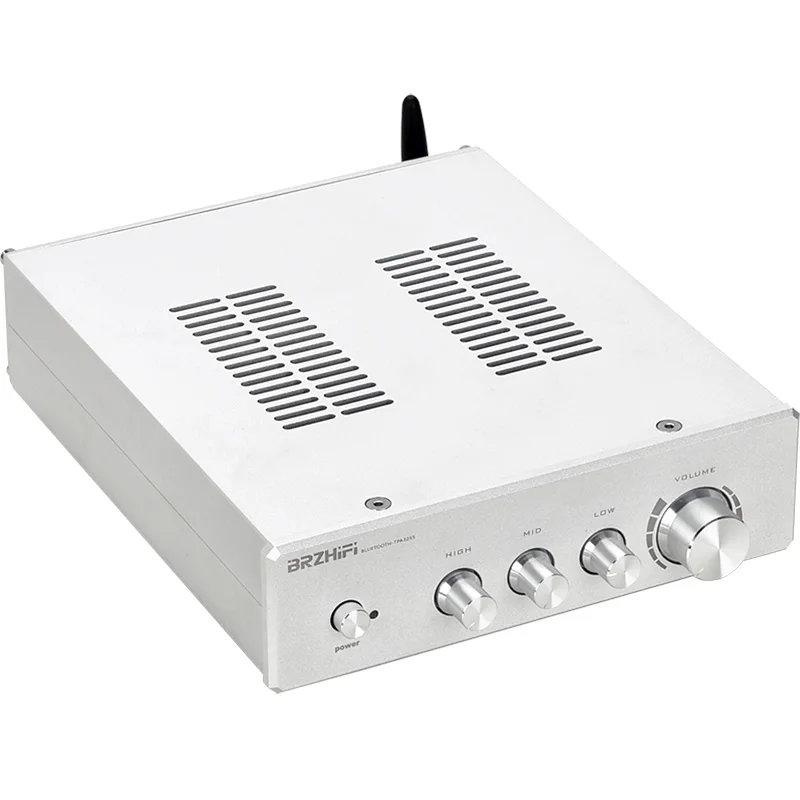 US $57.31 Breeze BRZHIFI TPA3255A With Bluetooth 50 High Power Fever Digital Power Amplifier 300WX2