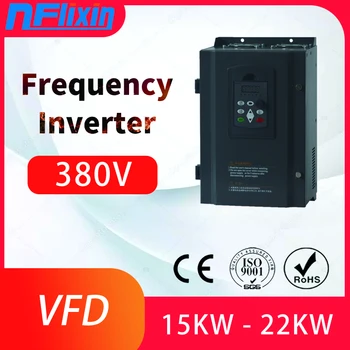 

NF9100 Vector Control Frequency Converter DC 400V-700V to Three-phase 380V 15KW Solar pump inverter with MPPT control