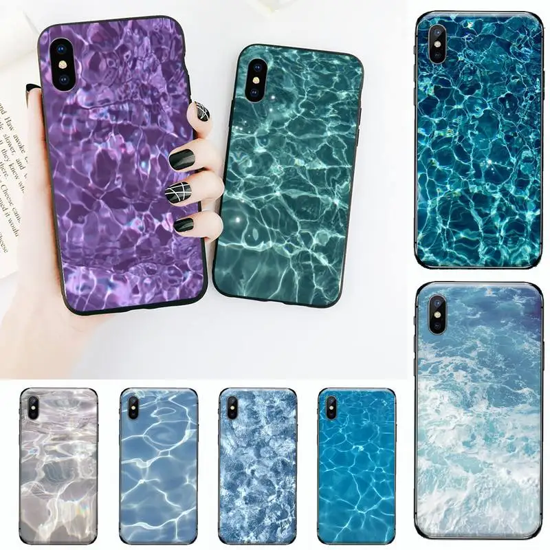 

sea waves Phone Case for iPhone 11 12 pro XS MAX 8 7 6 6S Plus X 5S SE 2020 XR