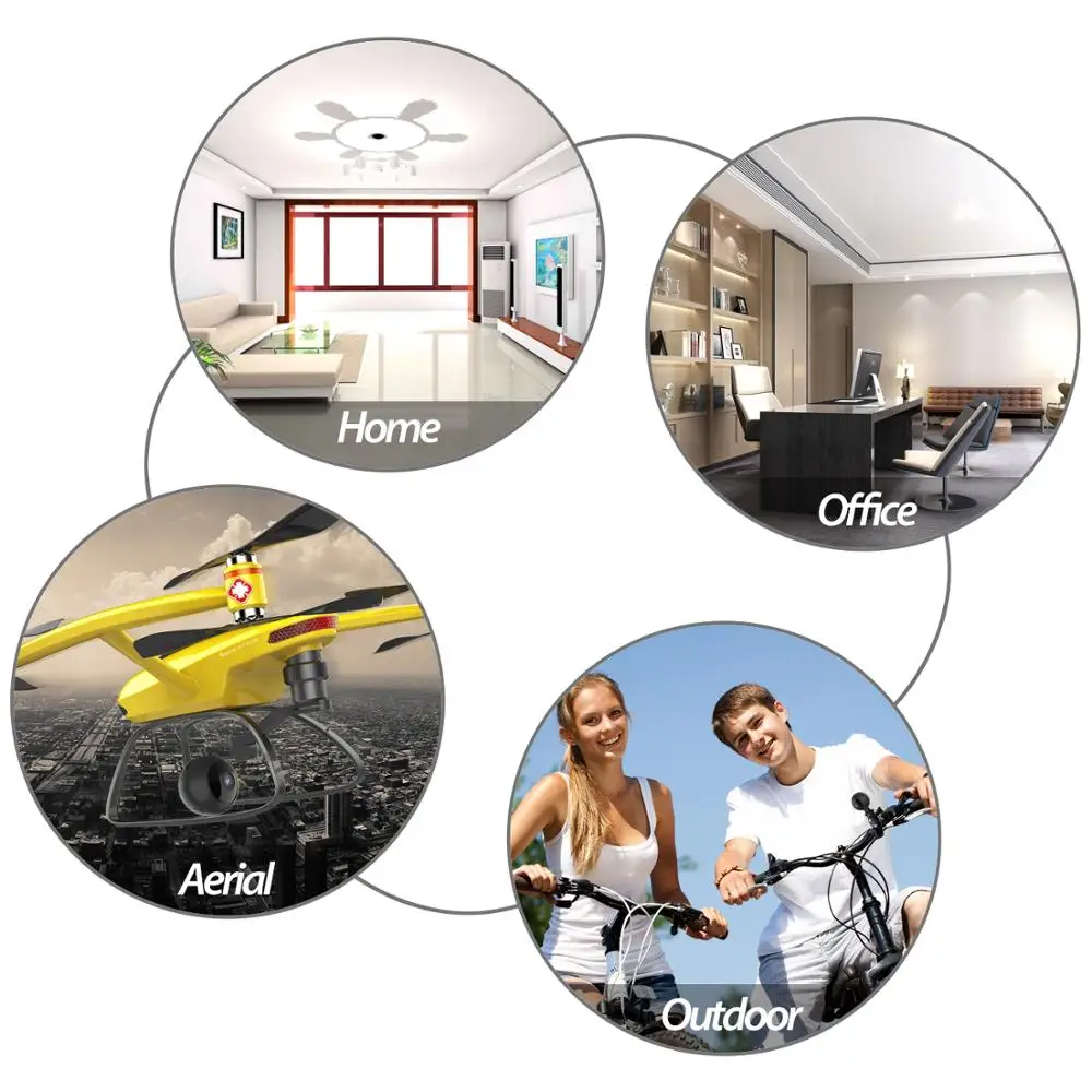 HD Micro Home Wireless Video Surveillance CCTV Wai Fi Security Mini with Wifi IP Camera Cam Camara for Phone Nanny Baby Monitor