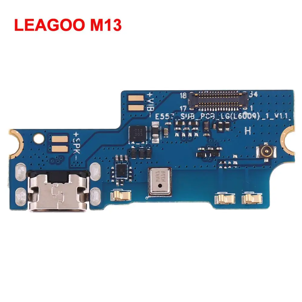 Оригинальная LEAGOO M13/S9/S10 плата с зарядным портом ремонт usb зарядная док-станция