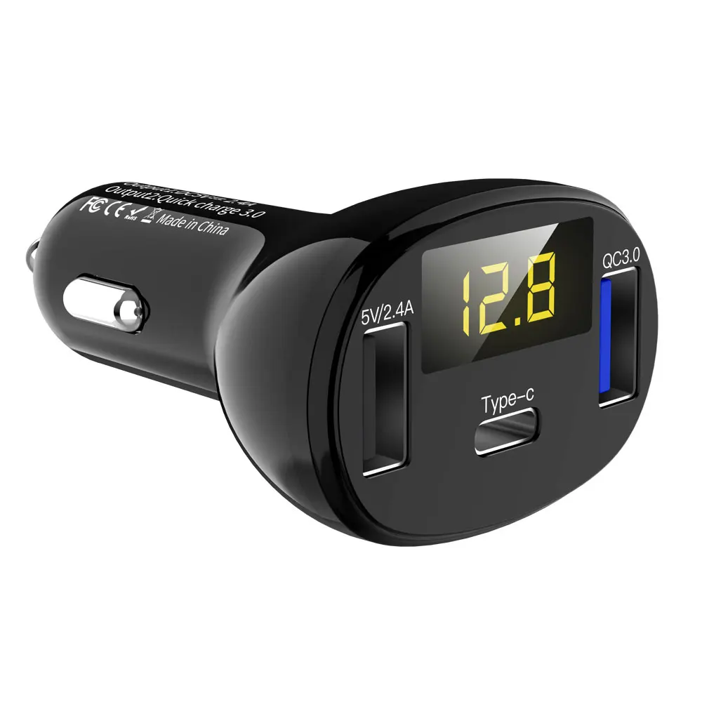 Vehemo Dual USB зарядное устройство Автомобильное устройство для быстрой зарядки мобильного телефона автомобильное зарядное устройство удобство один для трех зарядное устройство s адаптер прикуривателя