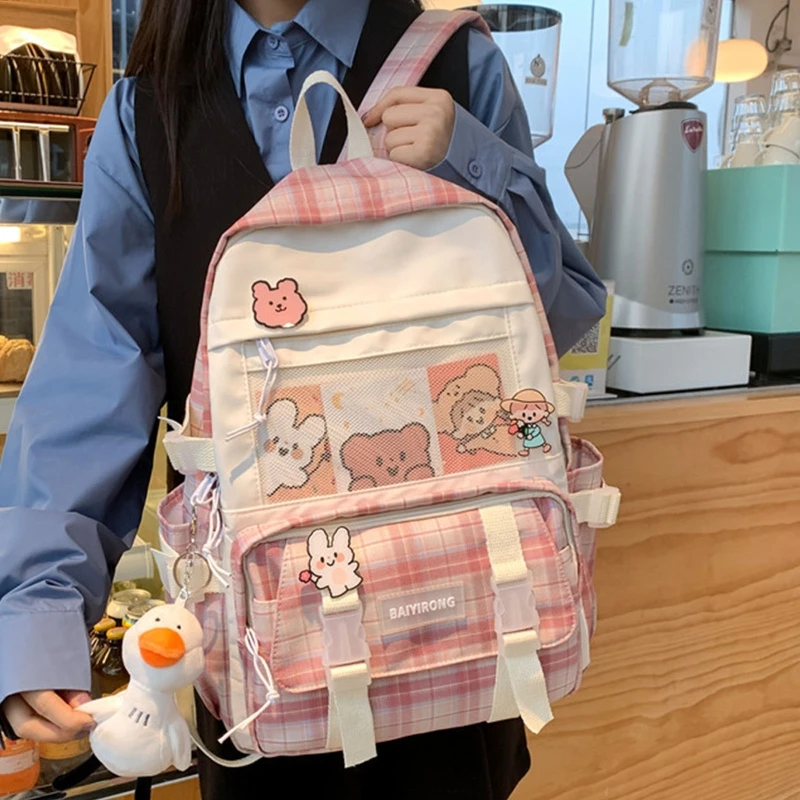 カワイイバックパック日本のアニメハラジュクリュックサック10代の女の子のランドセルかわいい学生の日パック女性のブックバッグ バックパック Aliexpress