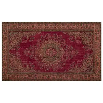 

Handmade Natural Vintage Turkish Area Rug 180x288 Cm-5'11''X9'5''
