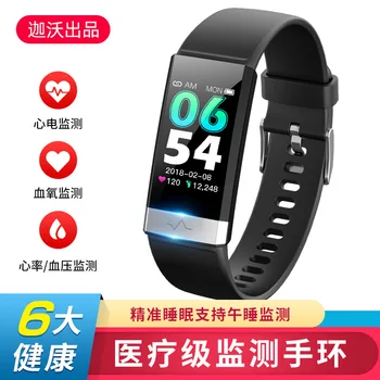 

V19 2020 ECG Smart Band Bracelet AMOLED Screen Smartband Fitness Traker Bluetooth Sport Waterproof Smart Band Wristband