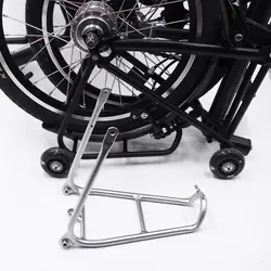 TWTOPSE 150g Анодирование CNC прочный Подставки для велосипеда для Brompton Велоспорт велосипед легко колёсные грузовые стеллажи для выставки