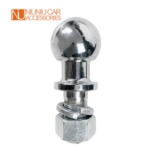 

Chrome Long Neck 50MM 1"(M25) Shank Dia Trailer Hitch Tow Ball Coupling Epecially For Bicycle Carrier Parts Camper Accessories