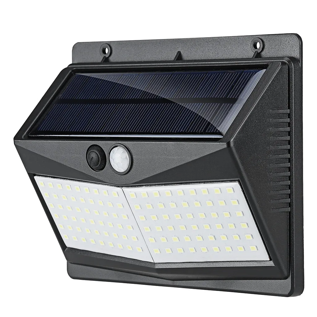 Продукты 108LED Солнечная энергия PIR датчик движения настенный светильник наружный сад уличный светильник поддержка дропшиппинг - Испускаемый цвет: A