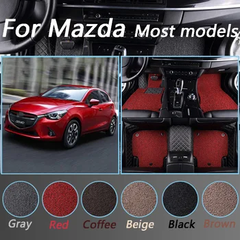 

Custom Made Car Floor Mats For Mazda All Models mazda CX-4 3 5 CX-5 CX-7 cx3 Waterproof Floor Mats Non-slip Mat